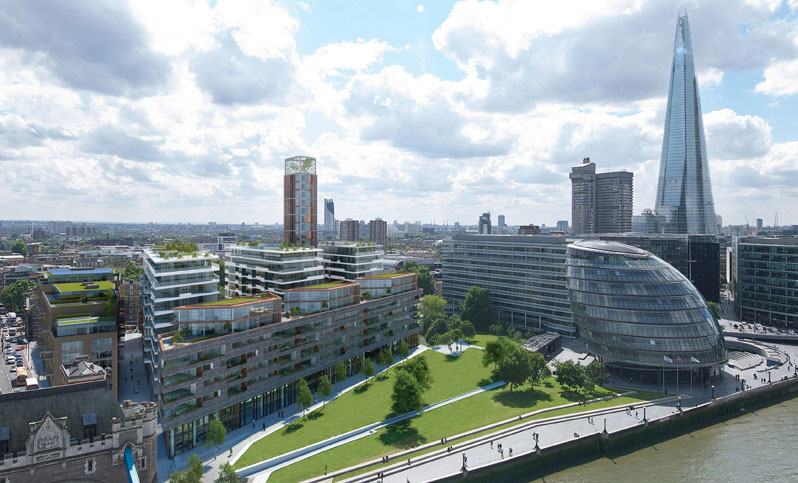 举世瞩目的“伦敦塔桥一号”顶级楼盘全球首发，iNewHome领跑伦敦超级豪宅市场